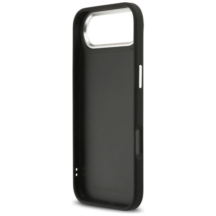 Dėklas iPhone Air Karl Lagerfeld juodas – stilingas pasirinkimas