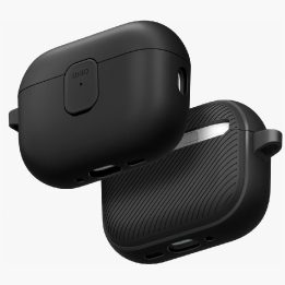 Dėklas AirPods Pro 3 Uniq Clyde juodai pilkas – patikimas pasirinkimas