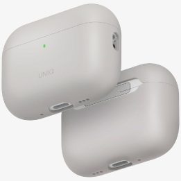 Dėklas AirPods Pro Uniq Lino silikoninis smėlio – patikimas pasirinkimas