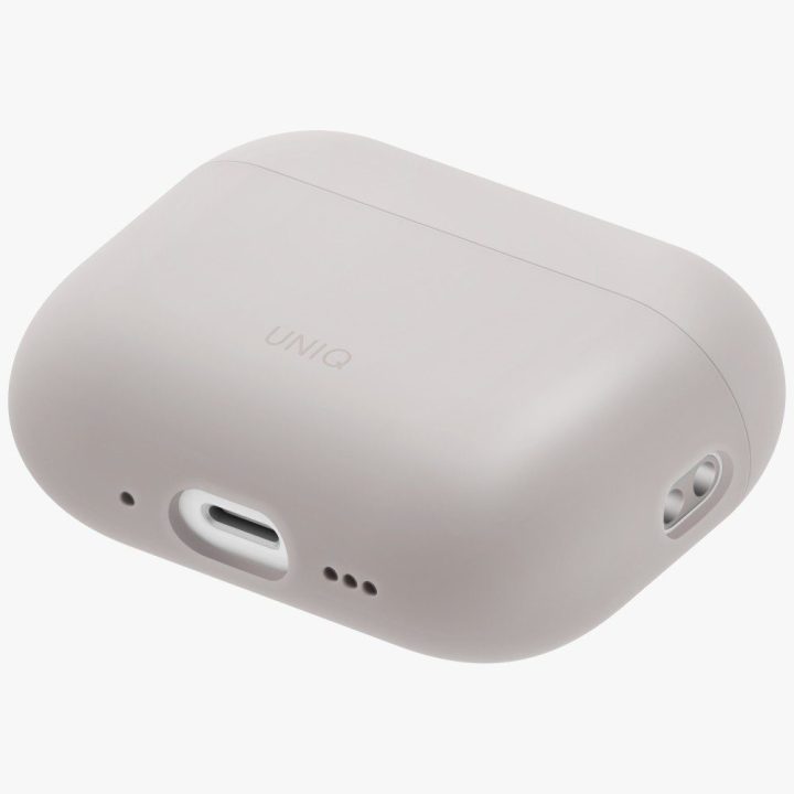 Dėklas AirPods Pro Uniq Lino silikoninis smėlio – patikimas pasirinkimas