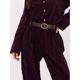 Kelnės tamsiai violetinės – universalus pasirinkimas