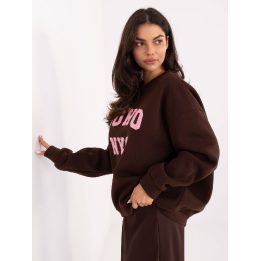 Džemperis MJ tamsiai rudas – universalus pasirinkimas