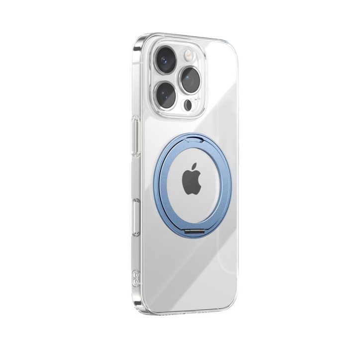 Dėklas itin plonas su žiediniu stovu iPhone 16 Pro Max – patogumui ir stiliui kasdien.