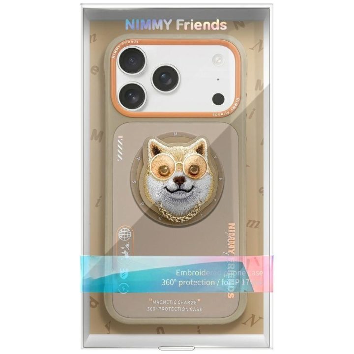 Dėklas MagSafe iPhone 17 Nimmy Glasses – apsaugai ir stilingam įvaizdžiui kasdien.