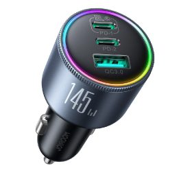 Įkroviklis automobilinis 145W – greitam ir saugiam įkrovimui kelyje.