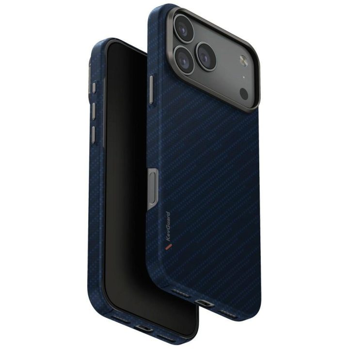 Dėklas iPhone 17 Pro Max Uniq Keva EDGE Magclick – patogiam įkrovimui ir apsaugai kasdien.