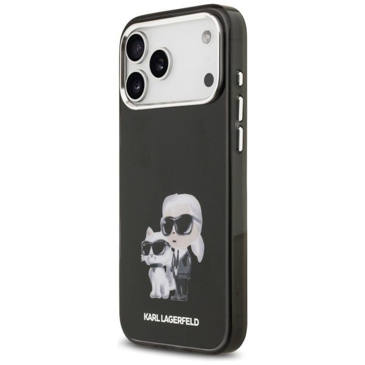 Dėklas iPhone 17 Pro Karl Lagerfeld Aquarelle MagSafe – stilingai apsaugai su charakteriu.