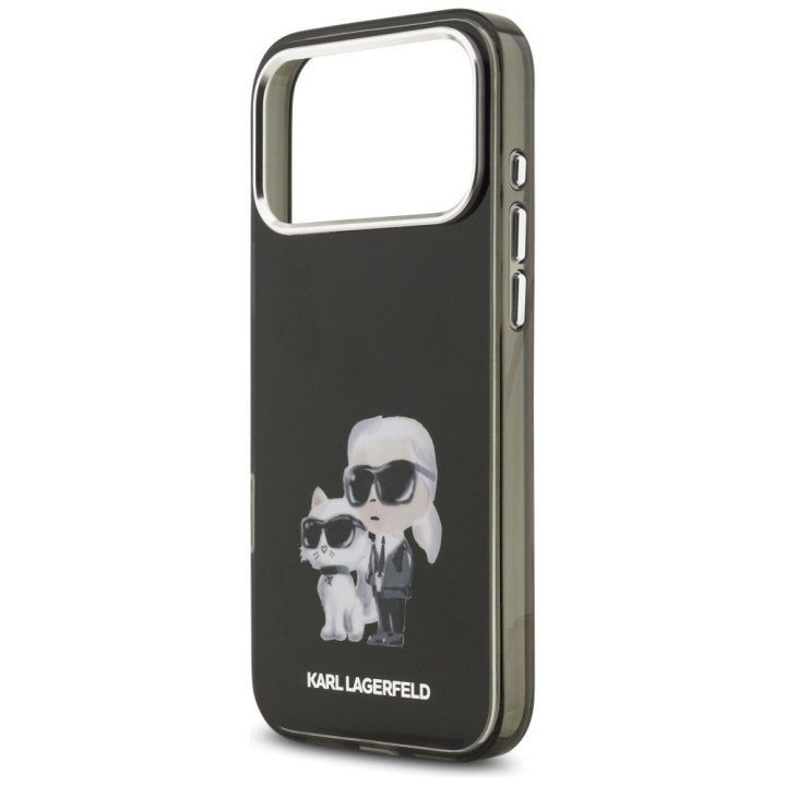 Dėklas iPhone 17 Pro Karl Lagerfeld Aquarelle MagSafe – stilingai apsaugai su charakteriu.