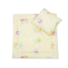Patalynės komplektas kūdikiui Happy Rabbits Pram – švelnumui ir saldžiam miegui nuo pirmųjų dienų.