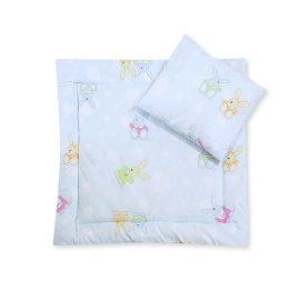 Patalynės komplektas kūdikiui Happy Rabbits Pram – švelnumui ir saldžiam miegui kasdien.