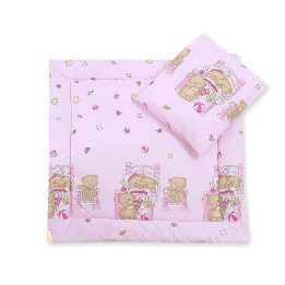 Patalynės komplektas kūdikių vežimėliui Teddies – švelnumui ir jaukumui pirmosioms dienoms.