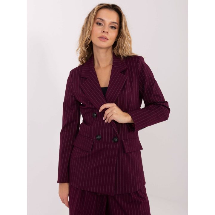 Švarkas bordo spalvos IT MA – elegancijai ir išskirtinumui kiekvienai progai.
