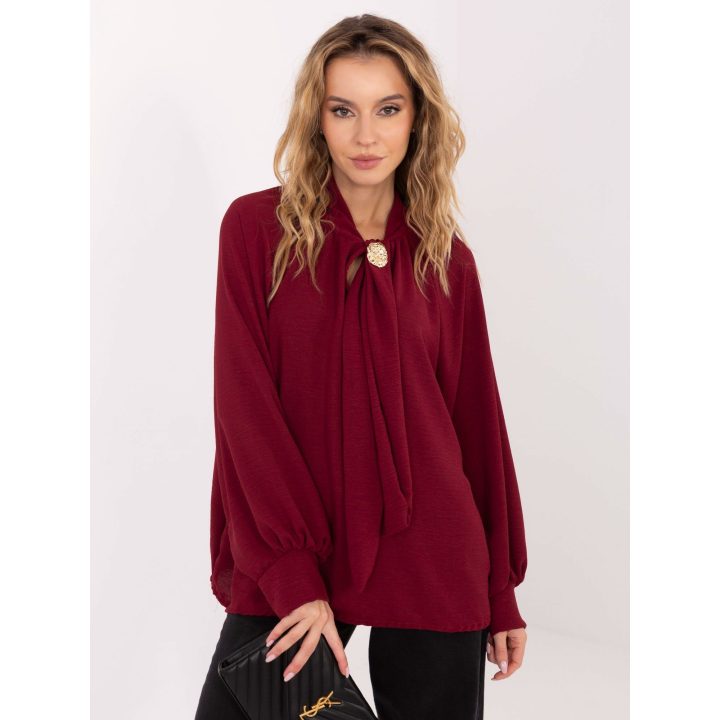 Palaidinė bordo atspalvio Makadamia – elegancijai ir jaukumui kasdienai.