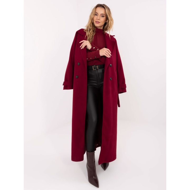 Palaidinė bordo spalvos Makadamia – elegancijai ir jaukumui kasdien.