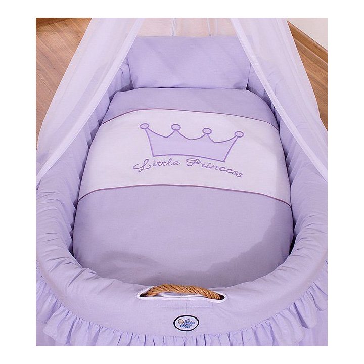 Lopšys pintas su uždangalu Little Prince – jaukumui ir ramybei kūdikiui.
