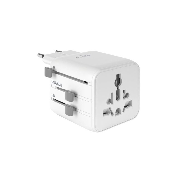 Adapteris universalus kelioninis Puro – patogiam įkrovimui visame pasaulyje.