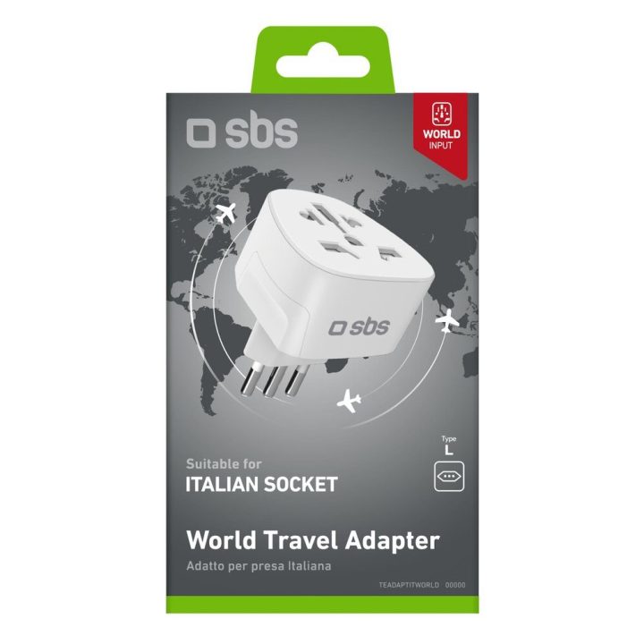 Adapteris IT sieninio lizdo į universalų – patogiam prietaisų prijungimui kelionėse.