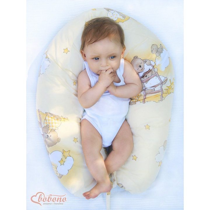 Nėščiosios pagalvė pailginta su nuimamu užvalkalu – patogumui ir poilsiui kiekvieną naktį.