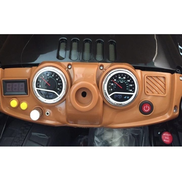 Elektromobilis visureigis Jeep JJ245 – nuotykiams ir smagiam važiavimui lauke.