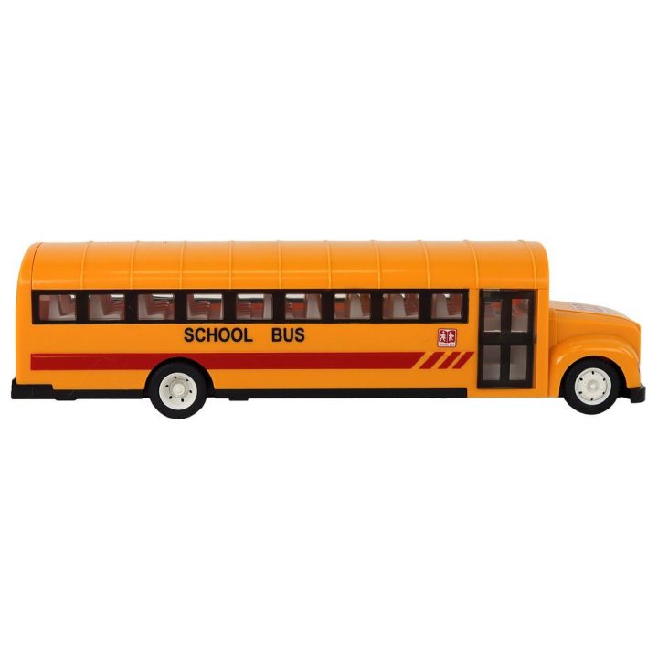 Autobusas nuotoliniu būdu valdomas su atidaromomis durimis – žaismingiems nuotykiams namuose.