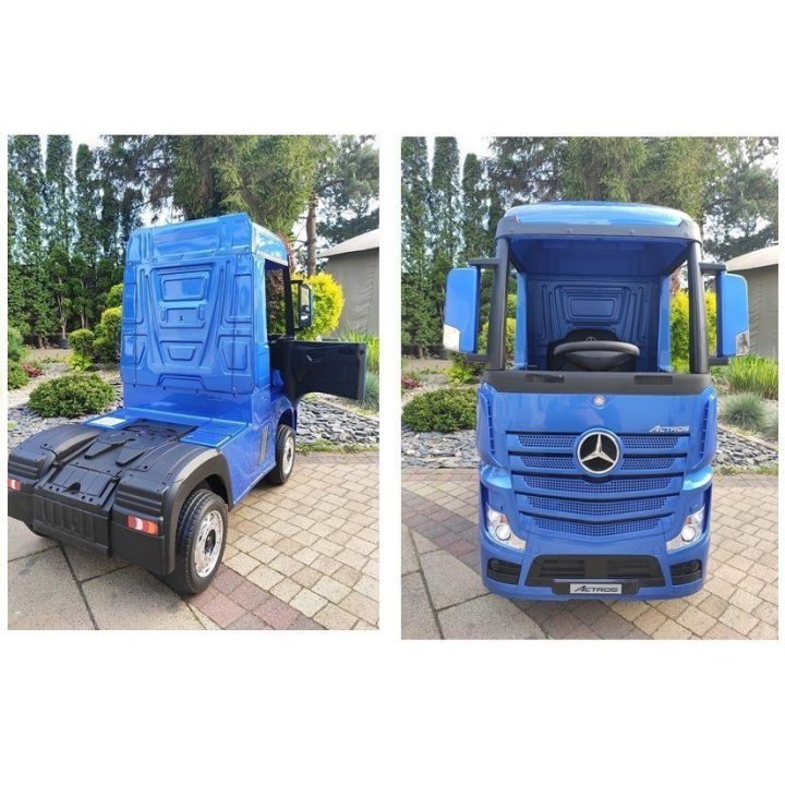 Elektromobilis Mercedes Actros MP4 – pramogai ir vairavimo džiaugsmui vaikams.