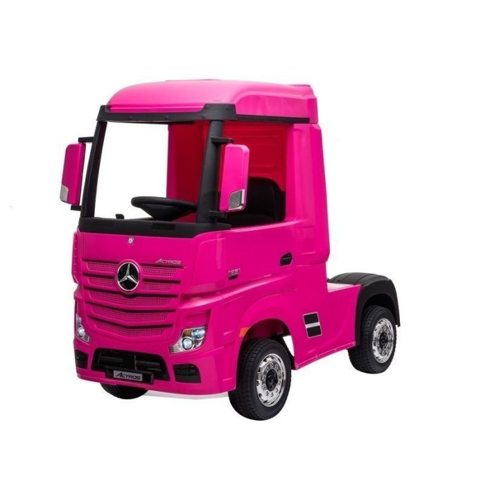 Elektromobilis 4x4 Mercedes Actros – žaismingiems nuotykiams lauke.