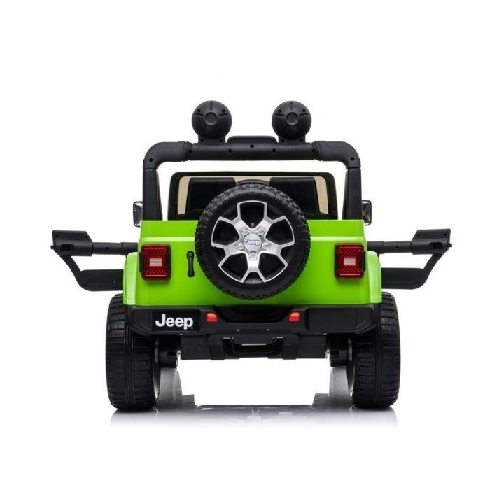 Elektromobilis džipas 4x4 Rubicon – nuotykiams ir smagiam važiavimui lauke.
