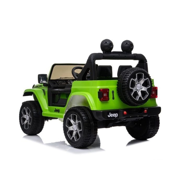 Elektromobilis džipas 4x4 Rubicon – nuotykiams ir smagiam važiavimui lauke.