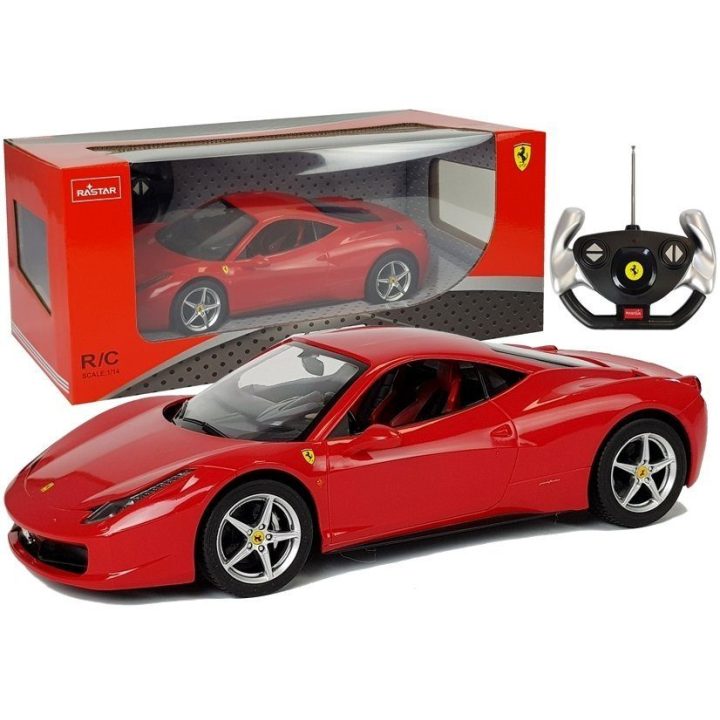 Mašina R/C Ferrari Italia Rastar – greičiui ir pramogai bet kurioje trasoje.