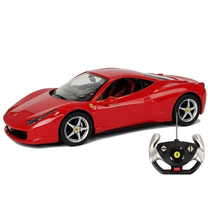 Mašina R/C Ferrari Italia Rastar – greičiui ir pramogai bet kurioje trasoje.