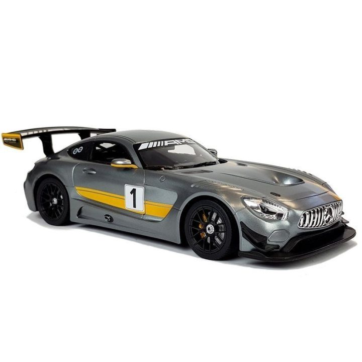 Automobilis radijo bangomis Mercedes AMG GT3 Rastar – greičiui ir pramogai namuose ir lauke.