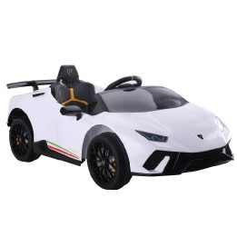 Elektromobilis Lamborghini Huracan – pramogai ir nuotykiams mažiesiems vairuotojams.