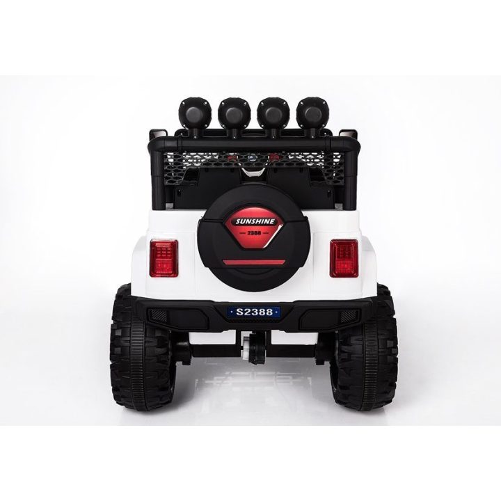 Elektrinis automobilis vaikams Jeep S2388 – nuotykiams ir smagiam vairavimui lauke.