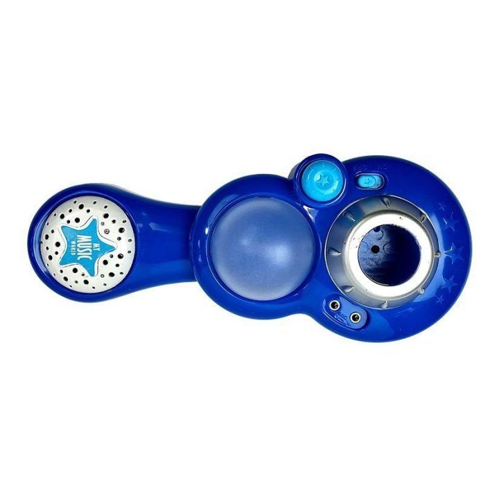 Mikrofonas su stovu Karaoke Set – smagiam dainavimui ir šventės nuotaikai kurti.