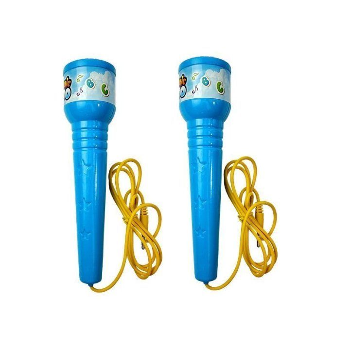 Mikrofonas su stovu Karaoke Set – smagiam dainavimui ir šventės nuotaikai kurti.