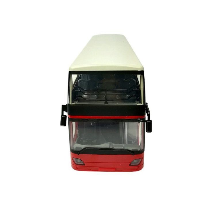 Autobusas R/C dviaukštis 1:18 – linksmiems nuotykiams ir kūrybiškiems žaidimams.