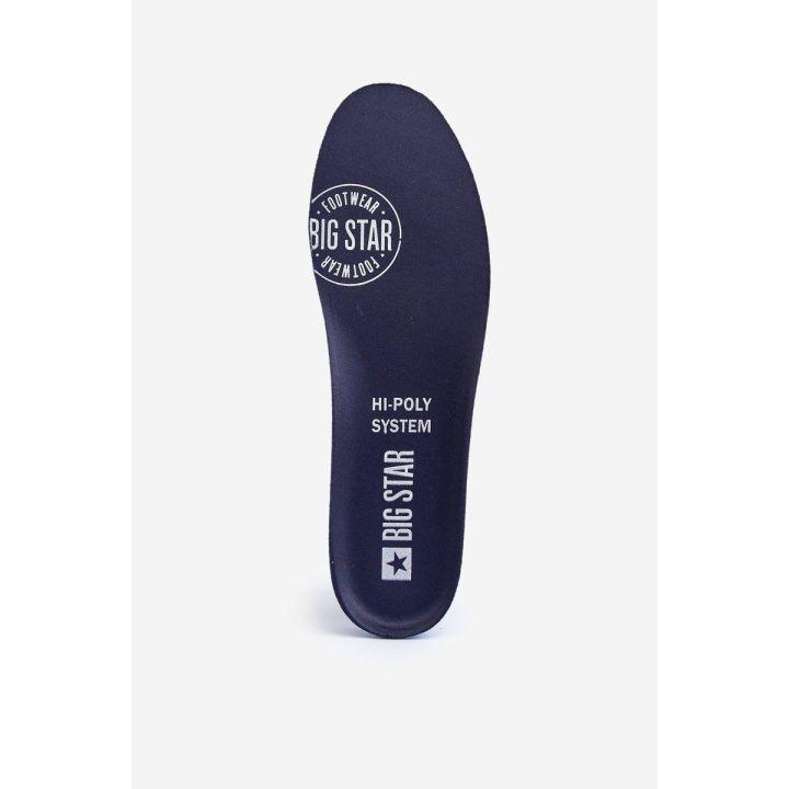 Vidpadžiai batams BIG STAR Memory Foam sistema 2 poros juodos spalvos