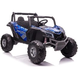 Keturračio UTV-MX Blue Spider – nuotykiams ir pramogai lauke.