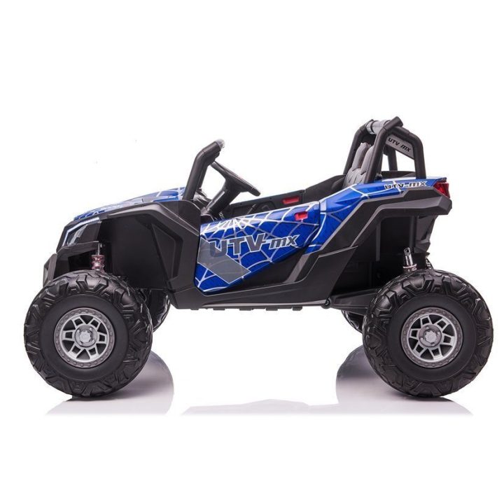 Keturračio UTV-MX Blue Spider – nuotykiams ir pramogai lauke.