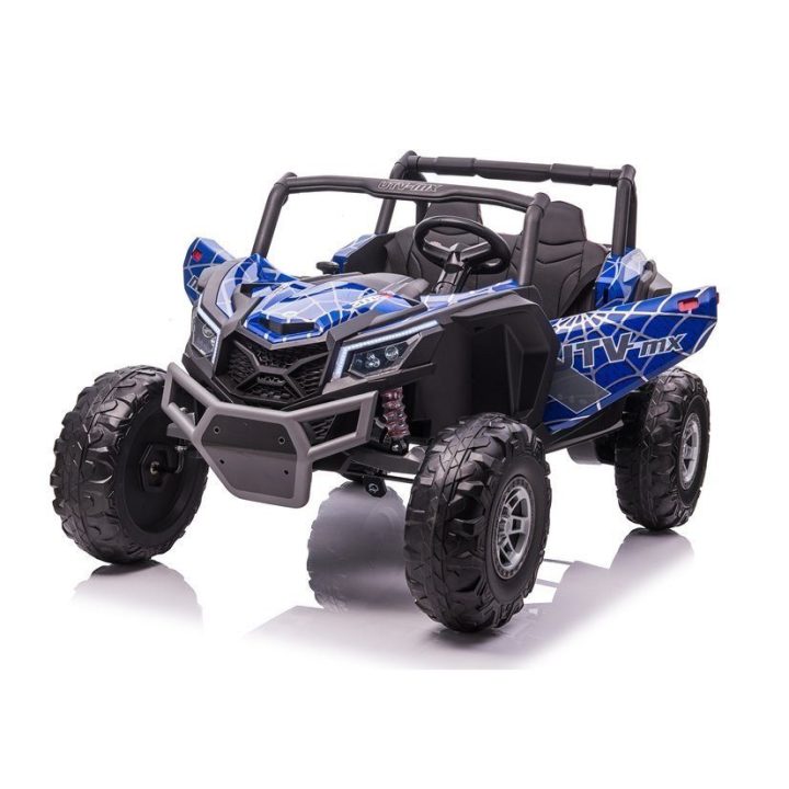 Keturračio UTV-MX Blue Spider – nuotykiams ir pramogai lauke.
