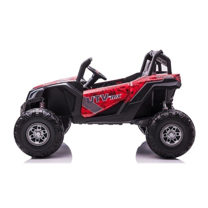 Keturratis UTV-MX Red Spider – nuotykiams ir pramogoms lauke.