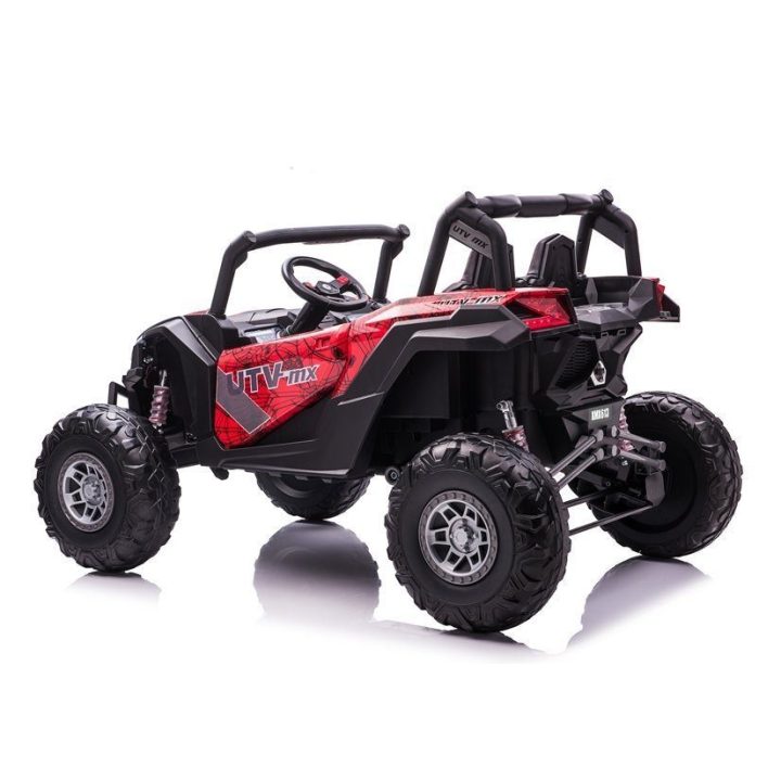 Keturratis UTV-MX Red Spider – nuotykiams ir pramogoms lauke.