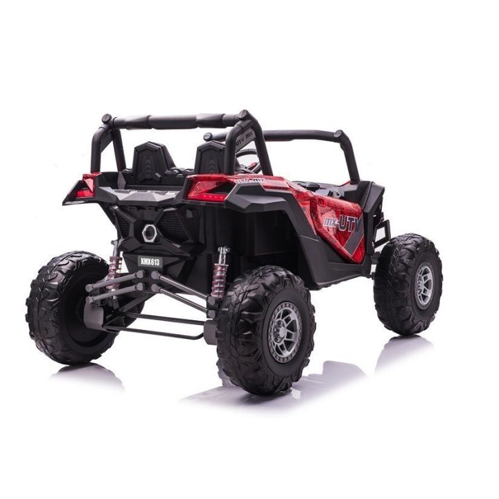 Keturratis UTV-MX Red Spider – nuotykiams ir pramogoms lauke.