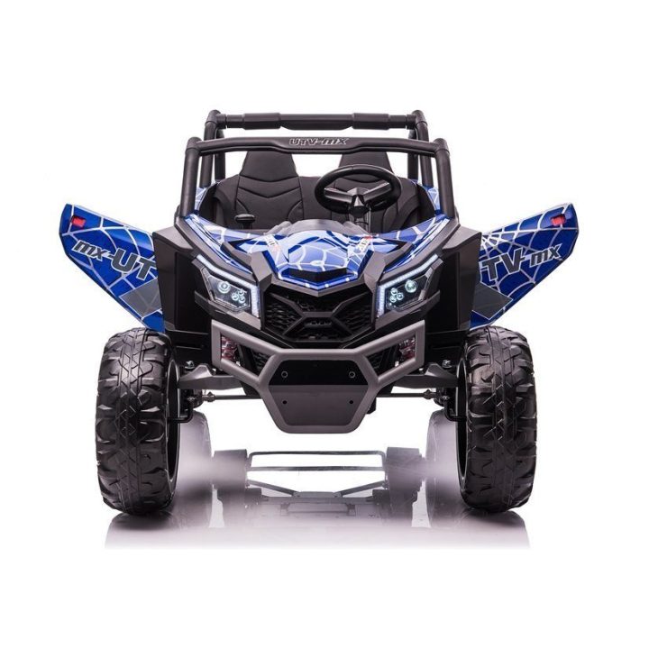 Vaikiškas keturratis UTV-MX Blue Spider – nuotykiams ir aktyviam laisvalaikiui lauke.