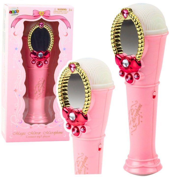 Veidrodis su mikrofonu ir garso efektais Magic Mirror – žaidimams ir kūrybiškai saviraiškai.