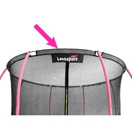 Viršutinis lankas batutui Sport Max 16ft – stabilumui ir saugumui šuolių metu.