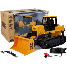 Ekskavatorius valdomas gestais Caterpillar – interaktyviems žaidimams ir kūrybai.