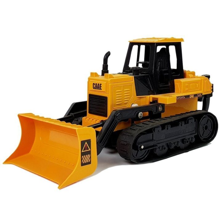 Ekskavatorius valdomas gestais Caterpillar – interaktyviems žaidimams ir kūrybai.