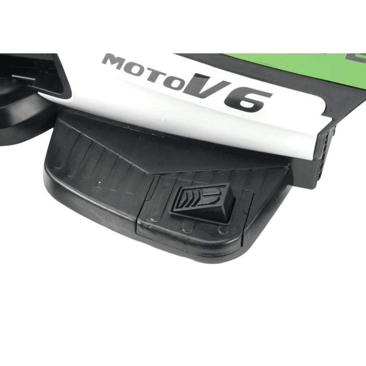 Šalmas motociklininko žalias HT – saugumui ir stiliui kiekvienoje kelionėje.