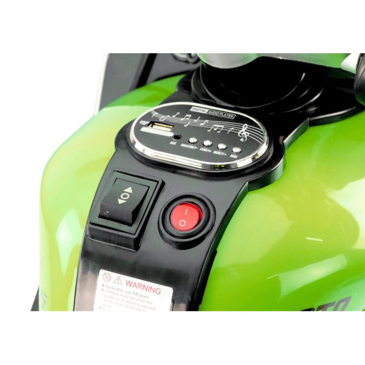 Šalmas motociklininko žalias HT – saugumui ir stiliui kiekvienoje kelionėje.